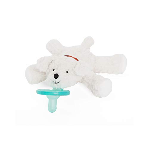 WubbaNub Infant Pacifier -Budster Bichon