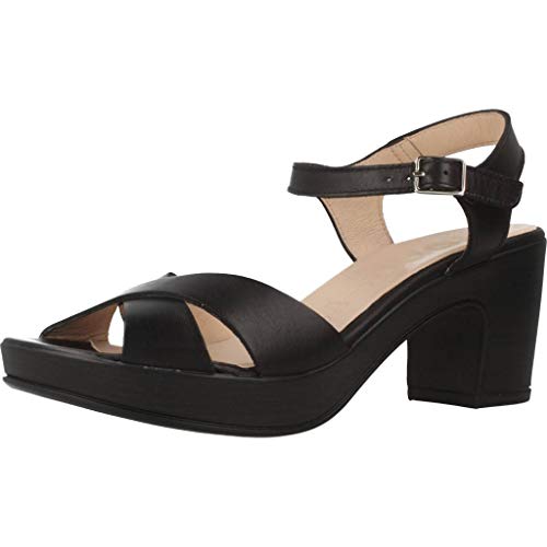Wonders Sandalias Chanclas Mujer F5861P para Mujer Negro 37 EU