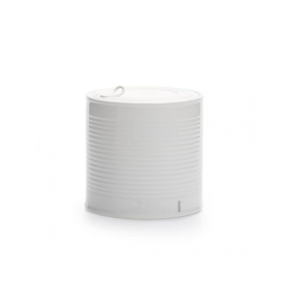 Seletti Pot à Biscuits en Porcelaine - Diamètre : 15,5 cm - Hauteur : 15,5 cm