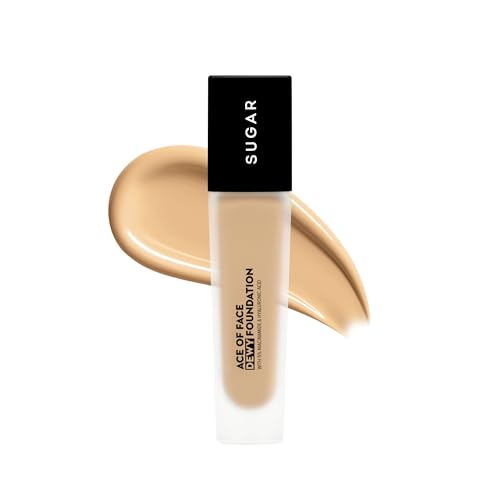 Image of SUGAR Cosmetics Ace Of Face Dewy Foundation with 5% Niacinamide & Hyaluronic Acid | Lasts upto 18hrs | 30 ml - 05 Flat White