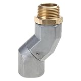 360 Rotating Fuels Hose Swivels Zinc Alloy Connector for Transfer Multi Plane Plane Swivels 1inch Rotating Connector