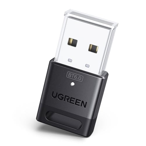 UGREEN USB Bluetooth Adapter for PC, Bluetooth 6.0 Dongle Receiver