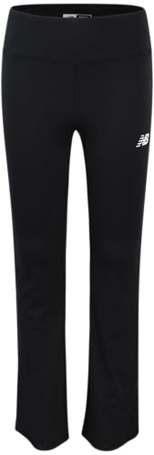 New Balance Girls Leggings - Bell Bottom High Waisted Flare Leggings for Girls - Wide Leg Yoga Pants for Kids Workout4