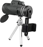 Tragbares Teleskop, Hochleistungsfernglas 40x60, leistungsstarkes Fernglas mit Mikrozoom, großartiges Handfernrohr HD l Option1 für drinnen und draußen