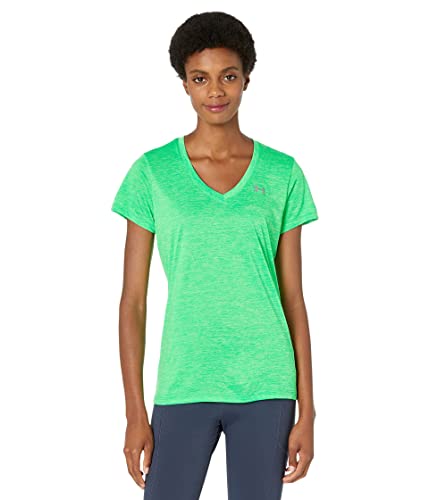 Image of Under Armour Womens Tech V-Neck Twist Short-Sleeve T-Shirt