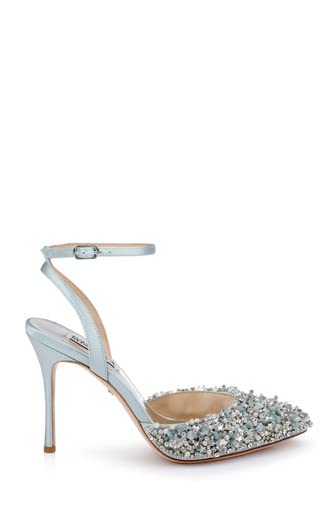 Badgley Mischka Nicolitie Crystal & Pearl Covered Stiletto3