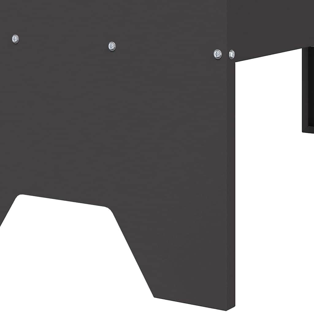 Mangiatoia per animali da allevamento in acciaio, 79 x 35 x 62 cm, robusta mangiatoia per stalla e pascolo, resistente alle intemperie, per pecore, capre e bovini