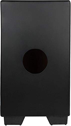 Image of Clapbox Cajon CB02 Flow -Black, Oak Wood (H:50 W:30 L:30) - 3 Internal Snares