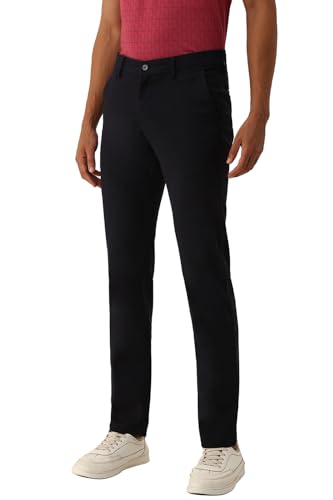 Image of Allen Solly Men's Mid Rise Slim Casual Pants