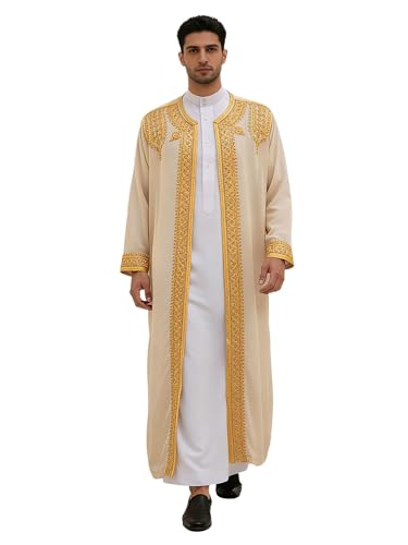 Robe homme kimono et abaya larges pour éviter la chaleur pendant la prière