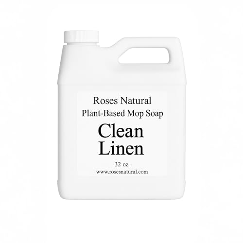 Plant-Based Floor Cleaner Mop Soap – 32 oz | Streak-Free,