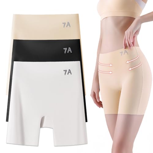 Women High-Waist Ice Silk Underwear with Tummy-Control Hip-Lifting, Choosemuc Underwear, Ropa Interior De Seda Helada