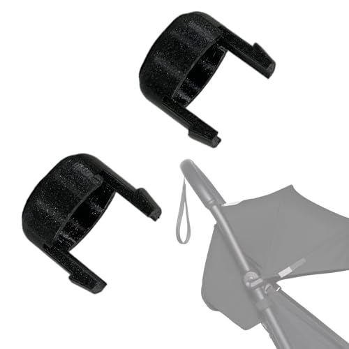 Sevomie 2pcs Button for Babyzen YOYO/YOYO + / YOYO² Stroller Replacement Parts Compatible with Babyzen YOYO/YOYO + / YOYO² Stroller Accessories ?Black?