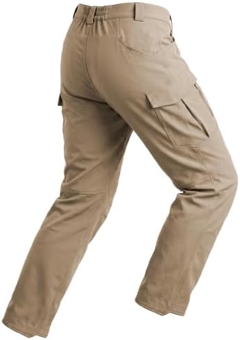 Men's Tactical Cargo Pants Stretch Ripstop Work Pants for Hiking, 9 Pockets - 2