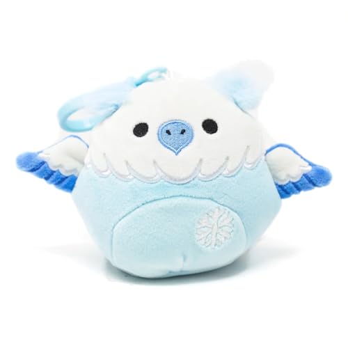 Squishmallows Noël Duane pince en peluche douce de 8,9 cm