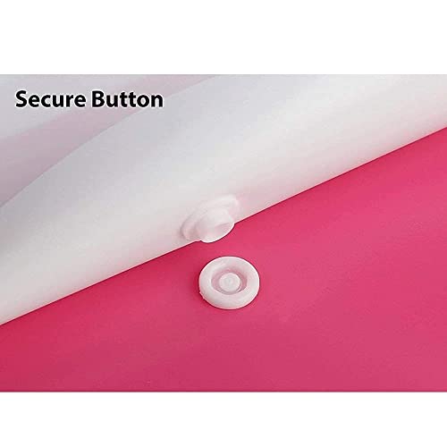Image of EXPO Front and Back Double Pocket Button Folder for A4, FS, Legal Size Envelope Document Certificates File Folder Bag Holder - Pack of 8