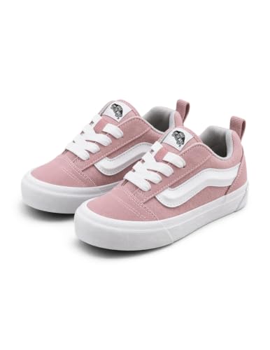 Image of Vans Kids' Knu Skool Shoe - '90s Retro Puffy Fashion Sneakers for Boys & Girls