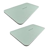 kowaku 2Pcs Pilates Reformer Mats Pilates Kneeling Mats Versatile Accessories Non Slip Yoga Knee Pads for Exercise Training Studio, Light Green
