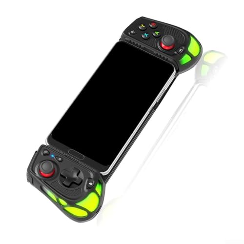 Controlador de juego móvil RGB con botones macro y conexión Tipo C directa 5