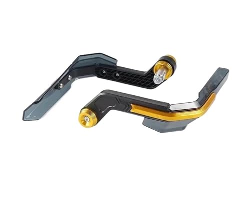 Protège-mains moto haut de gamme en aluminium CNC avec déflecteur