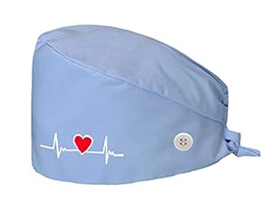 Nanxson OP-Haube CF9081 Arbeitskappe mit Knöpfen