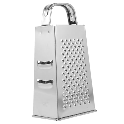 Frcolor 不??多機能ハンドヘルドグレーター 四面野菜スライサー 速攻調理用??器 家用チーズおろし器付き