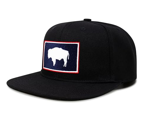 Image of International Tie State Hat for Men and Women, Adjustable Snapback Trucker Baseball Cap with Embroidered Patch