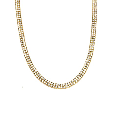 Collier de mode de boîte or 8mm idéal pour les soirées et le quotidien