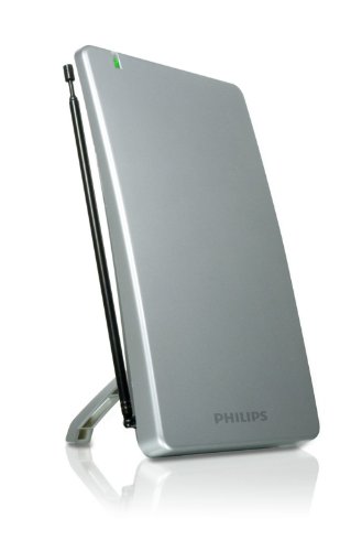 Philips SDV2730/27 HDTV/UHF/VHF/FM Digital Indoor TV Antenna