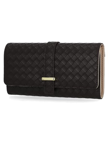 Image of Mundi File Master Womens RFID Blocking Wallet Clutch Organizer With Change Pocket