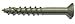 Fastap Plus DAC134SQ #8 x 1-3/4" Exterior Self Drilling Wood Screws with DuracoatXT - Square Drive Head 100 per Package