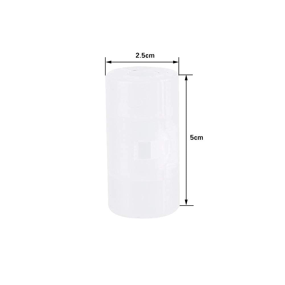 Diyeeni 4Pcs Adaptateur De Batterie AAA Vers C (Baby), AAA