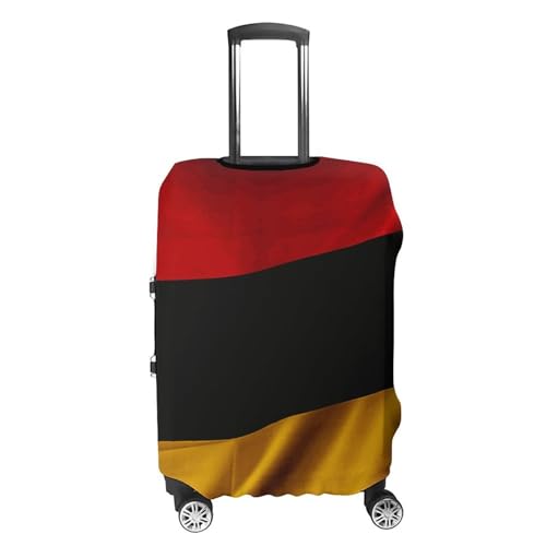 Germany Flag Luggage Cover Elastic Suitcase Protector Case Anti-Scratch Washable Baggage Covers Protector For Traveling, Aircraft Consignment XL4