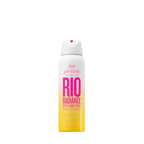 SOL DE JANEIRO Rio Radiance SPF 50 Body Spray Broad Spectrum | Spray Sunscreen for Body |...