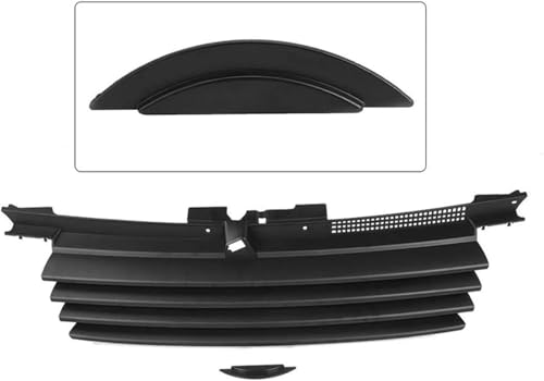 Calandre double pont pour Jetta Bora MK4 1999-2004 noire - 4