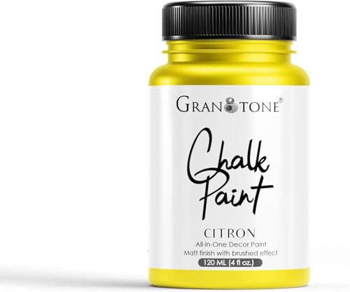 Image of GRANOTONE Chalk Paint Citron 120 ml Matte Finish