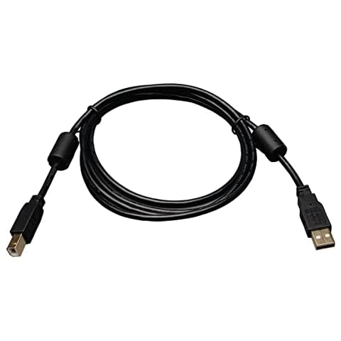 Tripp Lite USB 2.0 Hi-Speed A/B Device Cable Ferrite Chokes (M/M), 1.83 m (U023-006) Cover
