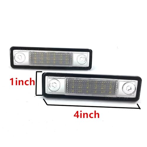Lámpara para Opel Corsa Vectra B Astra F G Luz Matrícula LED Canbus Sin Error para Coche 3