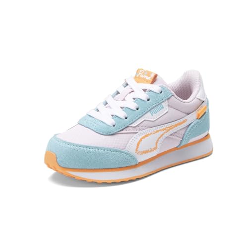 PUMA Kids Girls Future Rider Spring Sketchbook Lace Up Sneakers Shoes Casual - Pink2