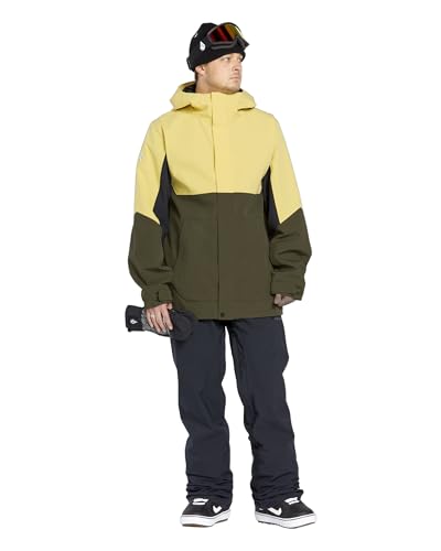 Image of Volcom Men's Brighton Hooded Snowboard Ski Winter Jacket