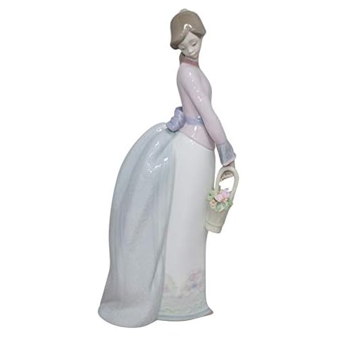 Lladro Basket of Love Figurine Glazed Cover