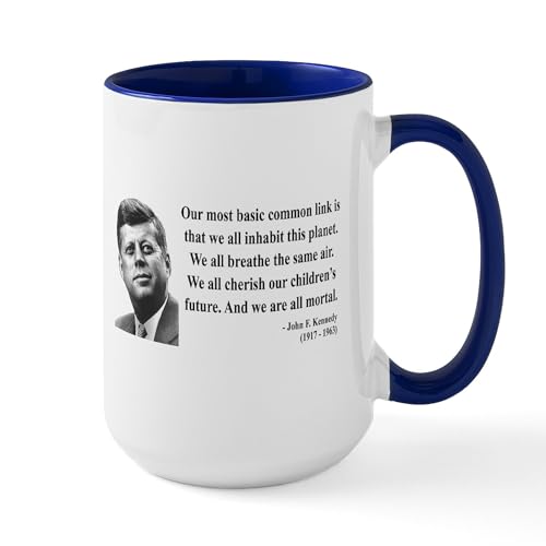 Taza de cerámica grande de 15 oz miniatura 1