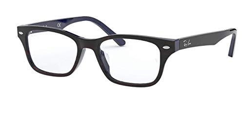 Ray-Ban Eyeglasses RX 5345 D 5076 Dark Blue On Brown/Demo Lens