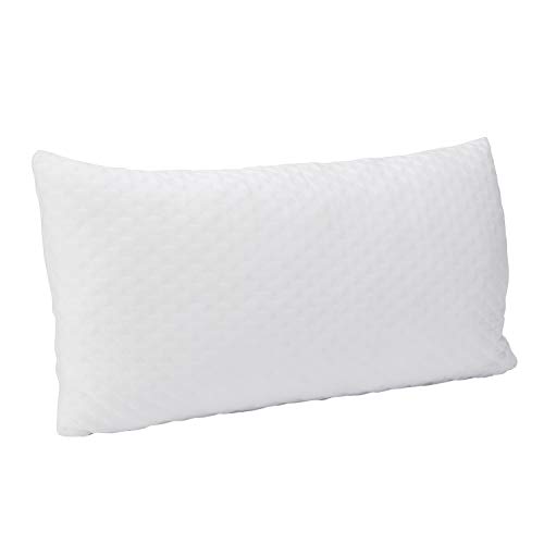 Pikolin Home - Pack de 2 Almohadas visco Copos ergonómica Transpirable Ideal para Dormir de Lado o Boca Arriba de firmeza Media