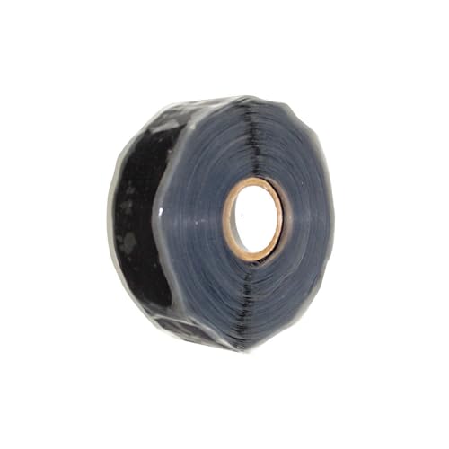 Self Fusing Silicone Rubber Tape, Black