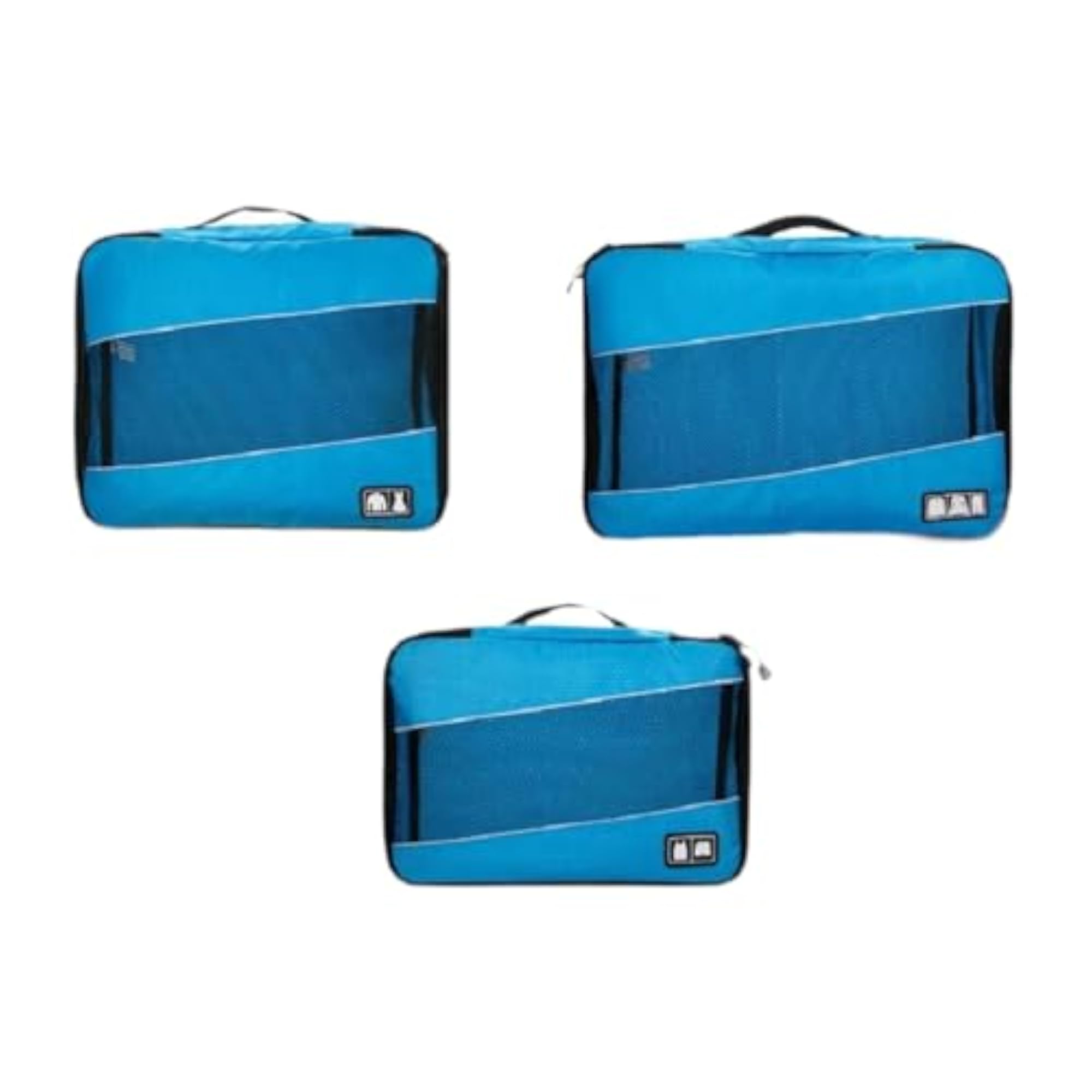 3-Pack Luggage Packing Organizer Bags, Portable Storage