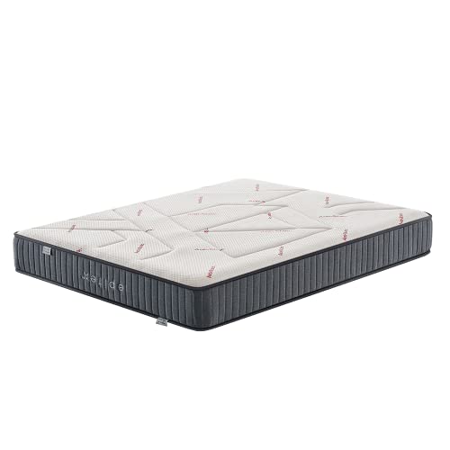 EPITEX ezCozy Mattress - Dual Side Plush and Firm Mattress with Premium Pocketed Spring System and Anti-Static Fabric-Hypoallergenic and Dust Mite Resistant-Durable Construction-SINGLE