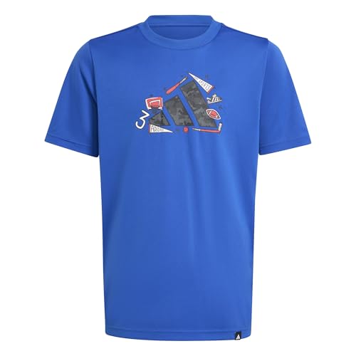 T-shirt Adidas Climacool junior camo idéal pour le sport scolaire et les loisirs