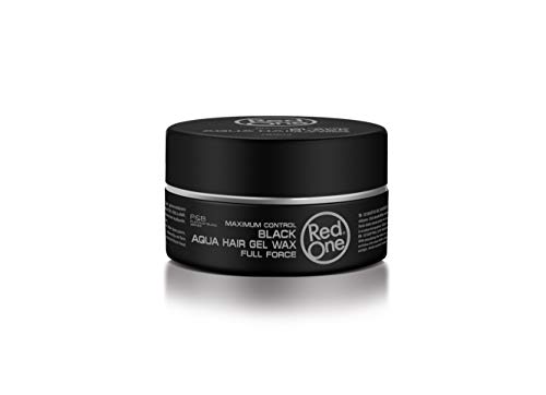 RedOne AQUA HAIR GEL WAX Full Force Black -5 ounces /150 ml