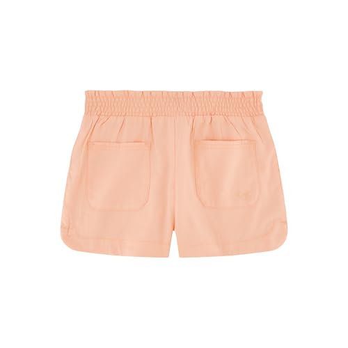 Image of Roxy Girls' Soleil Elastic Waist Shorts, Drawstring Closure, Soft & Comfortable Fit